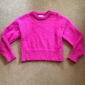 Greylin Hot Pink Fuzzy Sweater - WORN ONCE